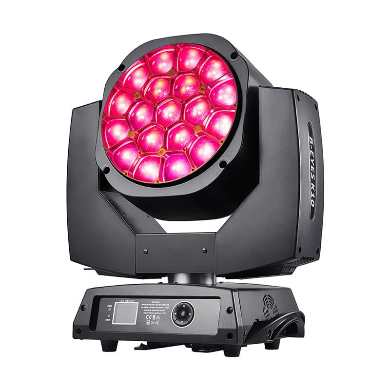 19*15W LED Moving Head Wash Light Big Bee Eyes K10 - Image 6