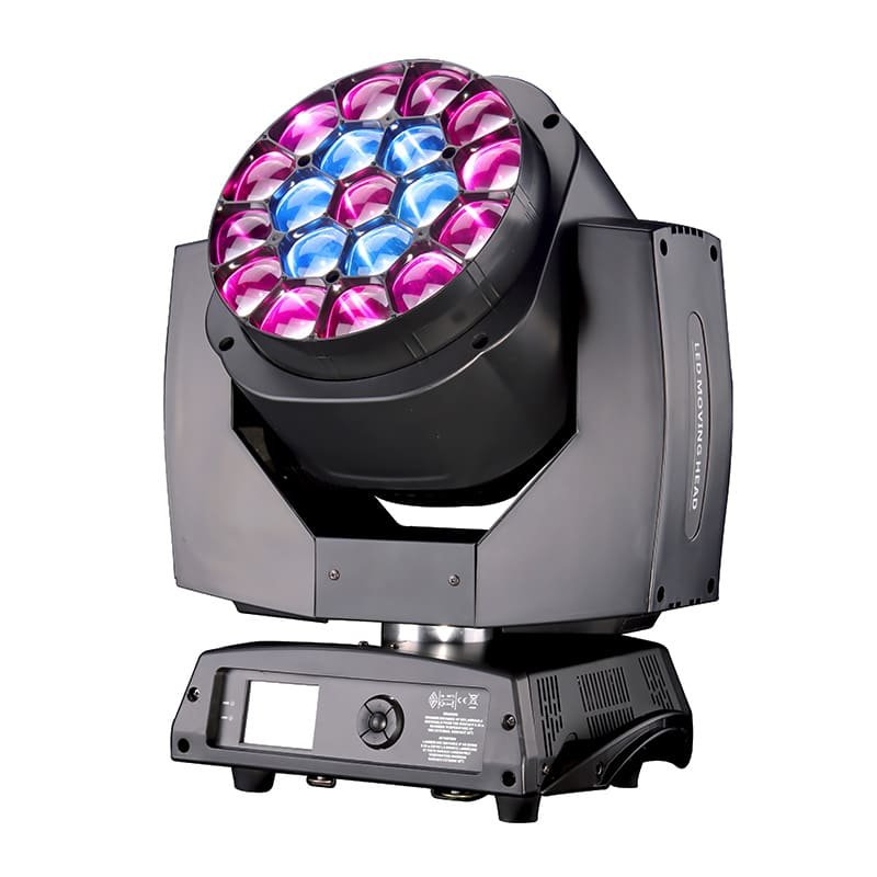 19*15W LED Moving Head Wash Light Big Bee Eyes K10 - Image 2