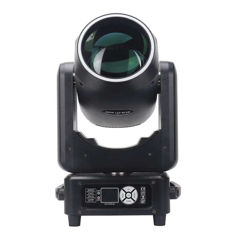 300W LED Moving Head Light Beam | LED Ring & Prism Effects for Stage & DJ
