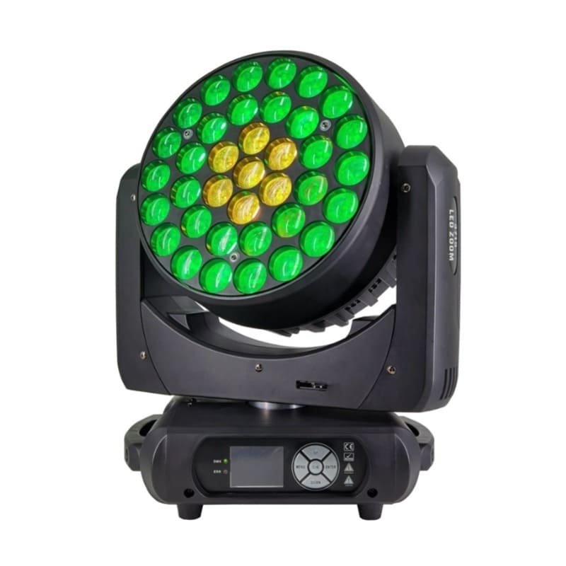 37x15W RGBW 4in1 Led Zoom Wash Moving Head Light K20 Bee eye Led Stage Light