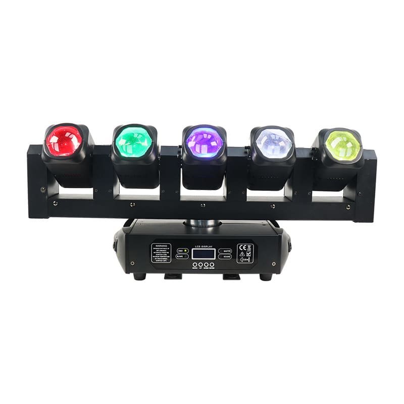 5 Heads RGBW LED Moving Head Beam Light for DJ Stage