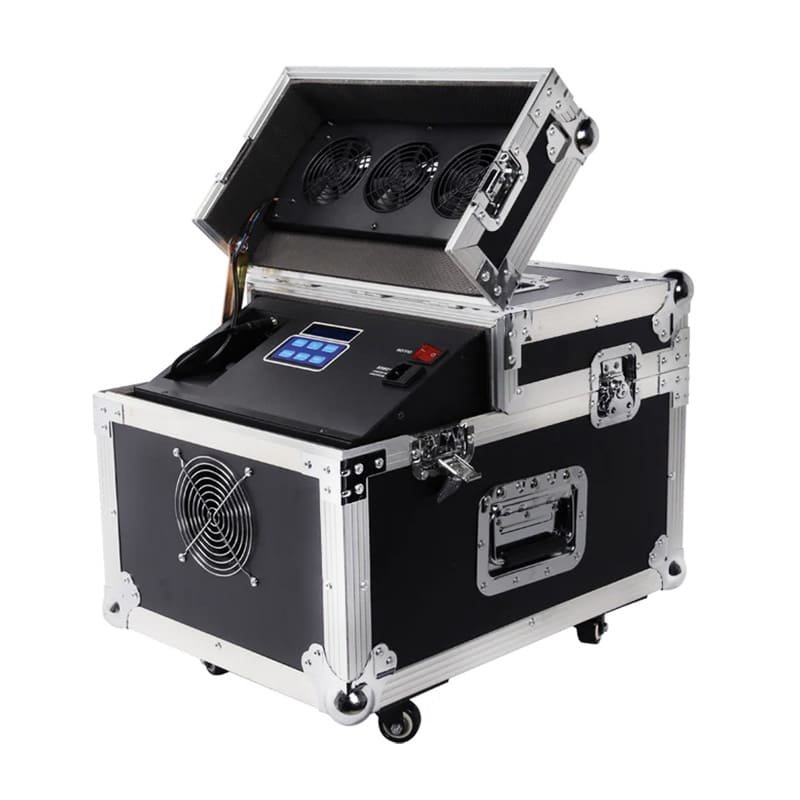 600W DJ Fog Machine, Dual-Head Design,for Stage and Weddings