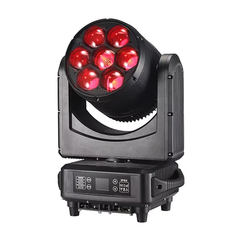 IP65 Outdoor Led Bee eye moving Wash Light 7*60W RGBW 4IN1 – Image 6