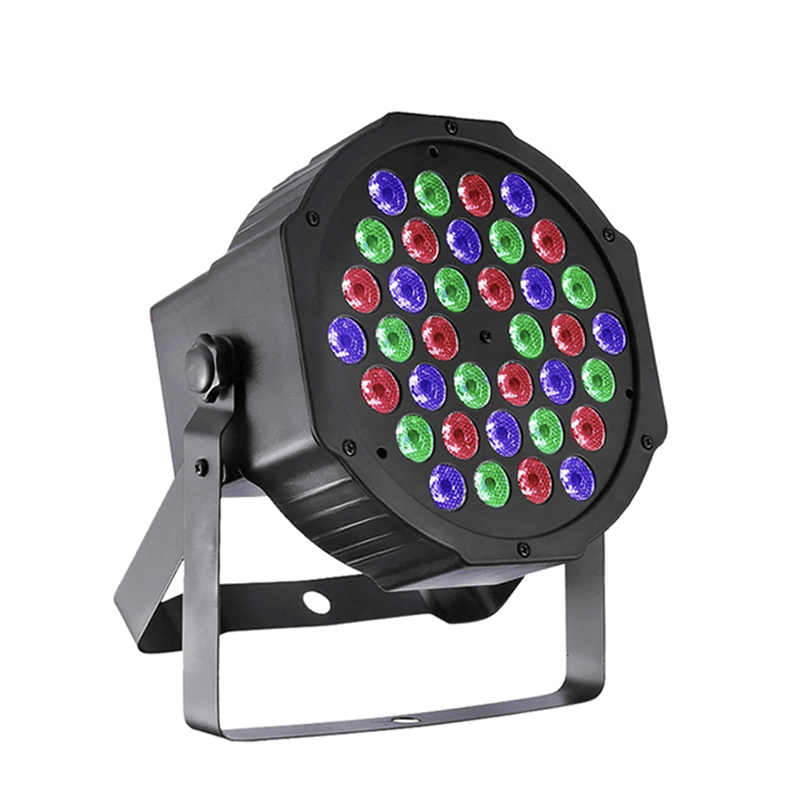 36LED RGB PAR Light - Voice-controlled DMX, 7 modes, colorful