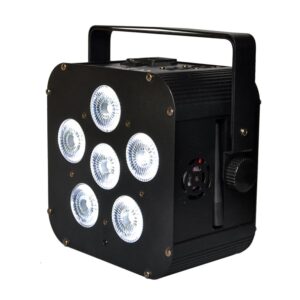 6x15W Wireless Battery Par Light – RGBWA-UV LED