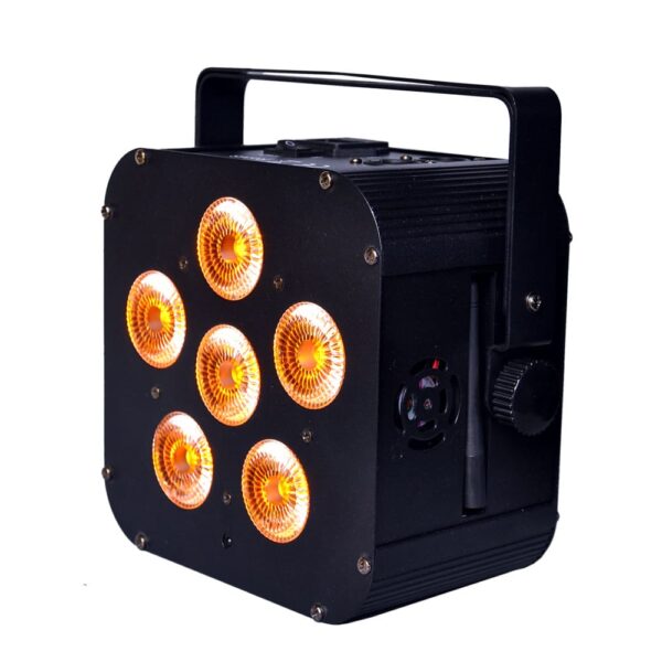 6x15W Wireless Battery Par Light – RGBWA-UV LED
