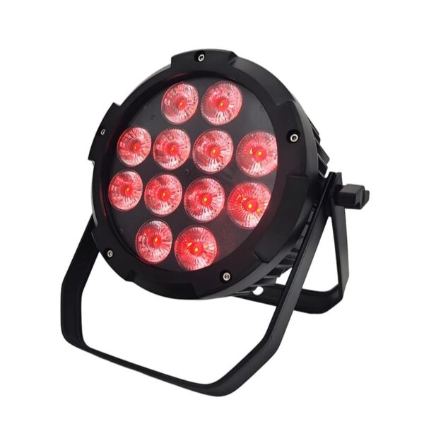12*18W 6in1 RGBWA+UV Wireless Battery LED Par Light