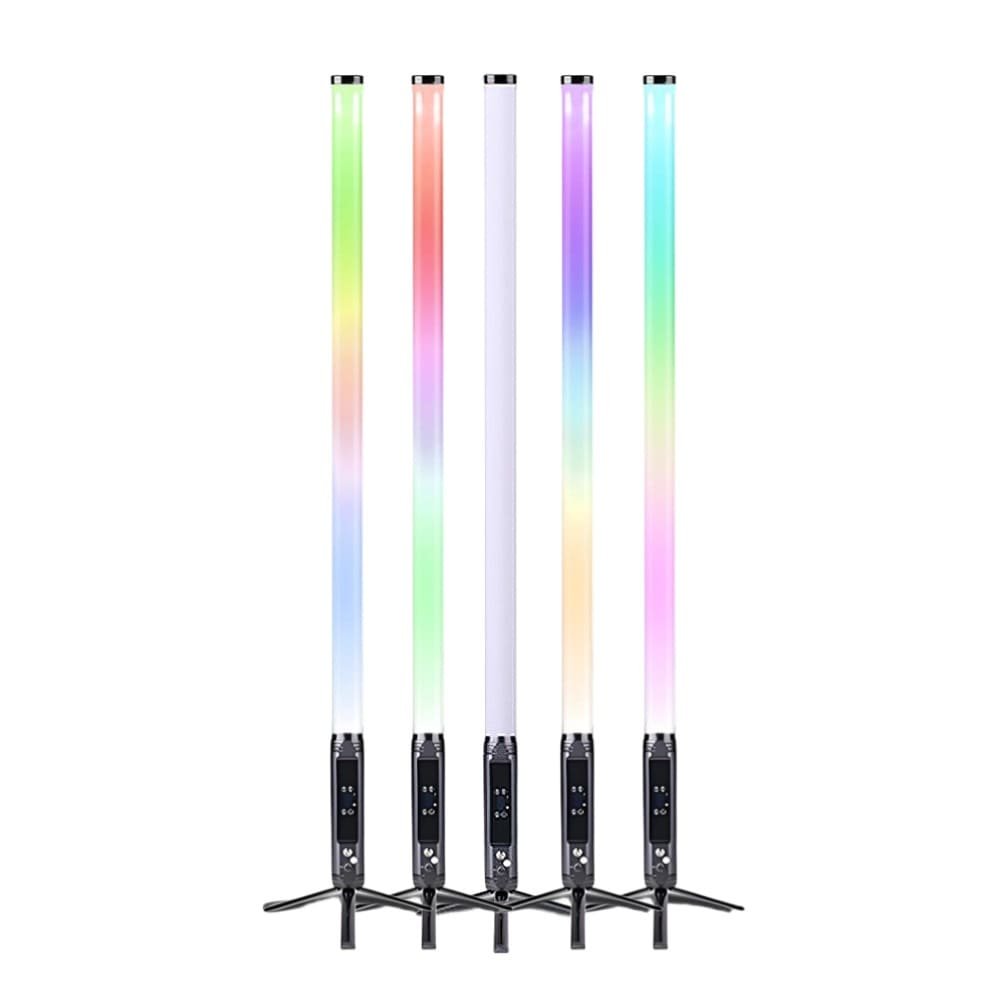 360° RGBWA 5in1 LED Pixel Tube Light – Wireless Battery IP65