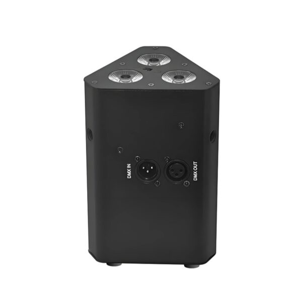 3x12W RGBWA+UV Wireless Par Light – Battery DMX with WiFi