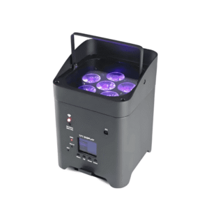 6x18W_Battery_Wireless_PAR_Light_IP65_–_RGBWA+UV_DMX_ (2) 6x18W Battery Wireless PAR Light IP65 – RGBWA+UV DMX