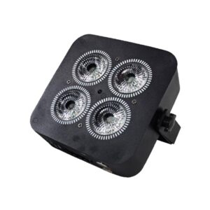 Mini 4x18W RGBWA+UV Wireless Battery Par Light