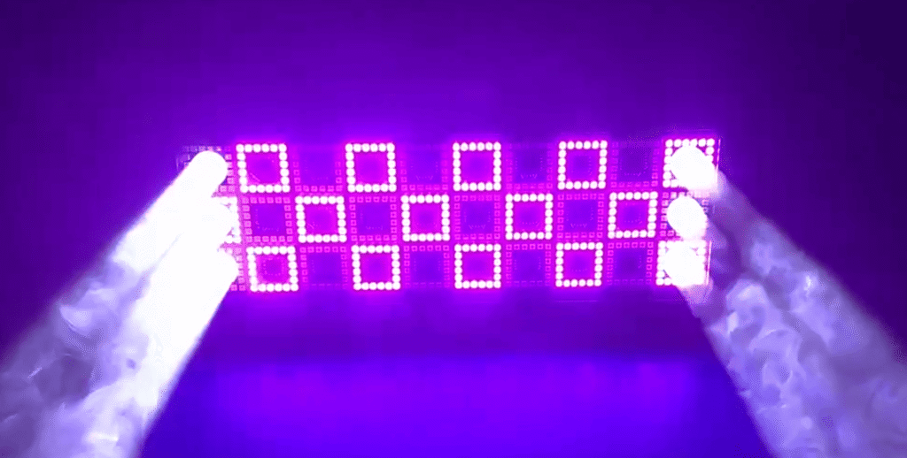 400W LED Strobe Light – White Beam + RGB Pixel Wash 3.2° beam angle