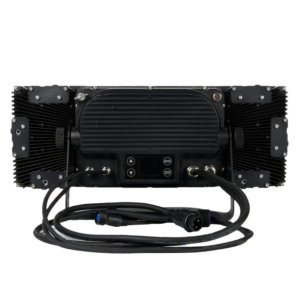 400W LED Strobe Light – White Beam + RGB Pixel Wash, IP66 Rated