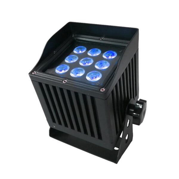 9x18W RGBWA+UV Battery Wireless PAR Light IP65 WiFi DMX
