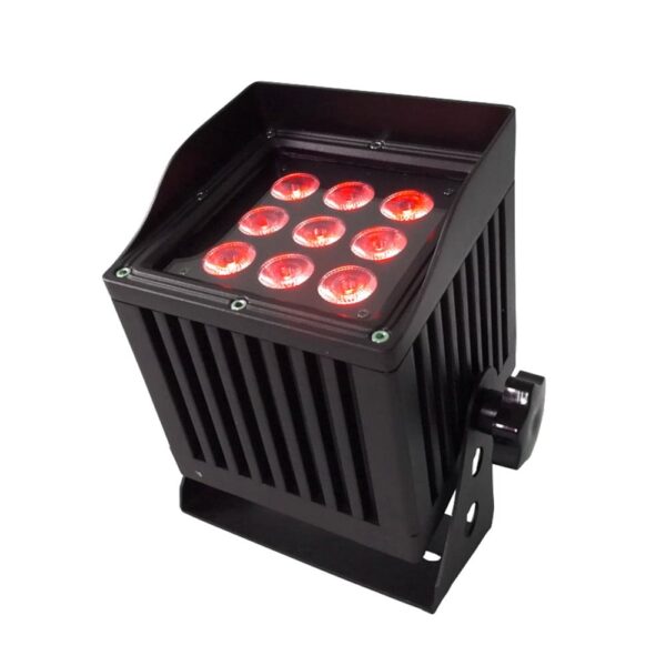 9×18W RGBWAUV 6in1 Battery Wireless PAR IP65 WiFi DMX