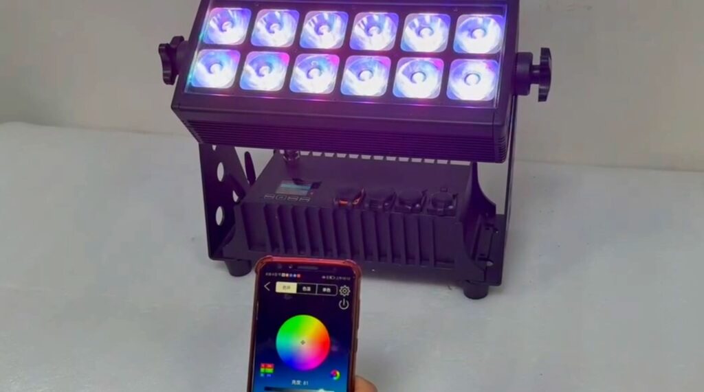 APP control Battery Wireless LED Wall Washer Light