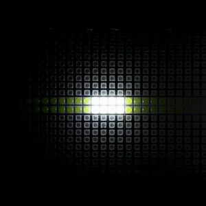 Close up 96 white LED array 768 RGB LED configuration