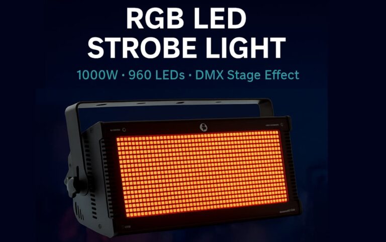 How to Choose the Right RGB LED Strobe Light for Your Event