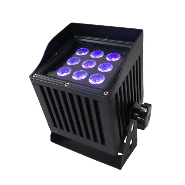 RGBWA+UV Battery Wireless PAR Light IP65 WiFi DMX Uplight