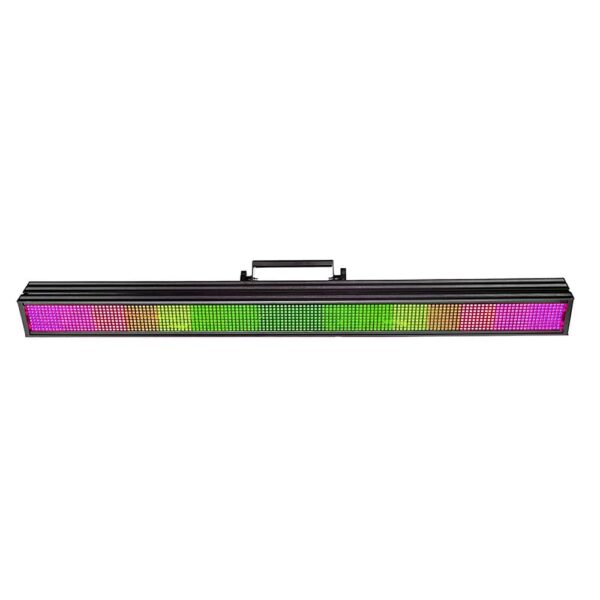 RGBW color mixing demonstration on 1296 LED strobe light