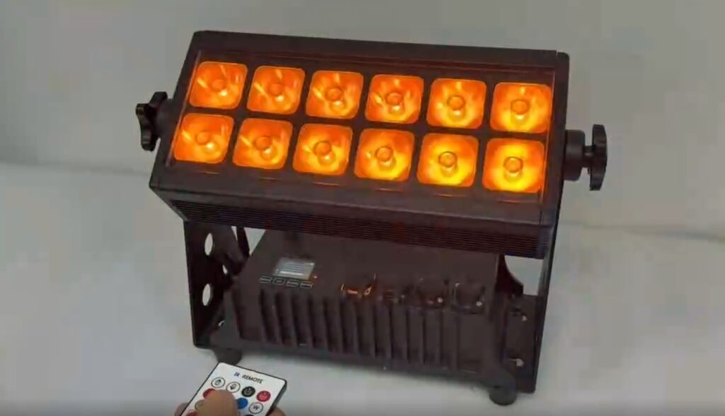 Remote control Battery Wireless LED Wall Washer Light