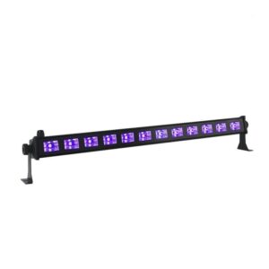 9x3W UV LED Blacklight Wall Wash Bar – 27W, 25° Beam