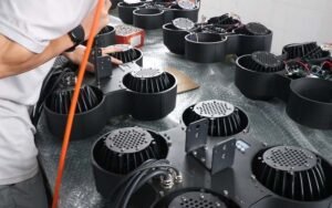 Led Blinder Light production diagram