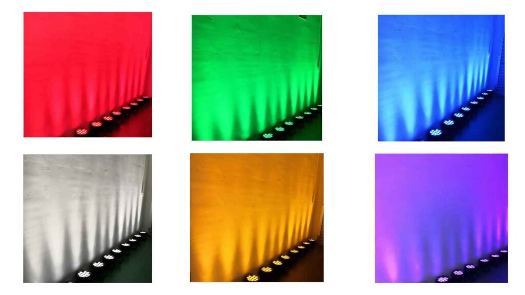 12x18W 6in1 Wireless Battery Par Light the Ultimate Event Solution