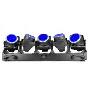 5×120W pixel beam moving head light bar front view