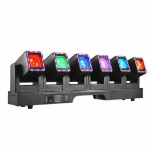 6×60W Pixel Beam Moving Head Light Bar