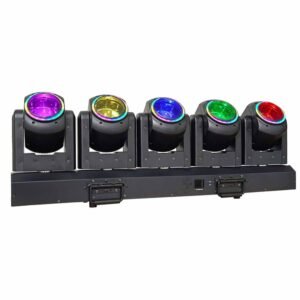 Pixel Beam Moving Head Light Bar 5×80W front view